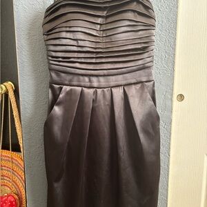 B Darlin Strapless Black Dress